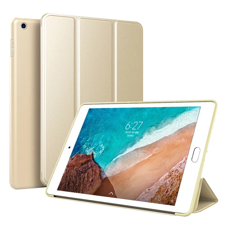 Мягкий силиконовый чехол на заднюю панель для Xiao mi pad 4 Plus 10,1 из искусственной кожи, умный чехол-подставка для mi Pad 4 Plus 10,1 дюймов+ пленка+ стилус