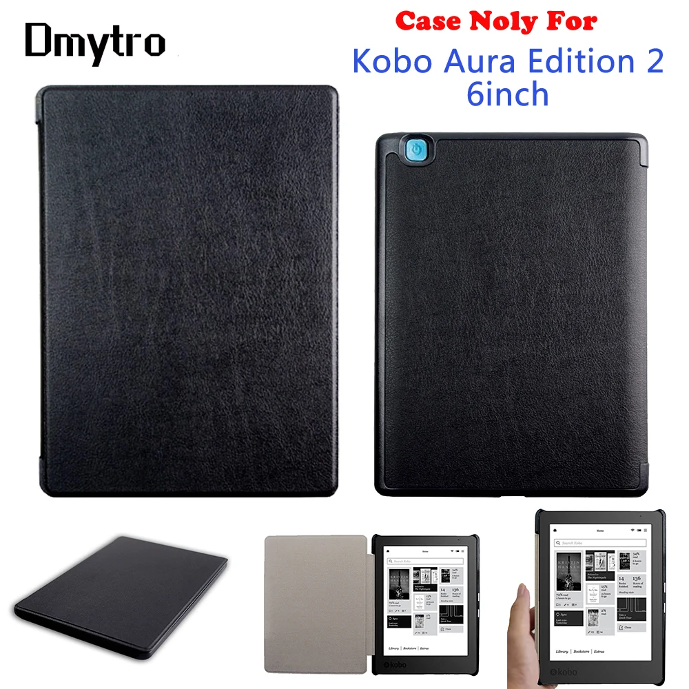 Чехол Dmytro из искусственной кожи для Kobo Aura Edition 2 (6 дюймов) электронная книга