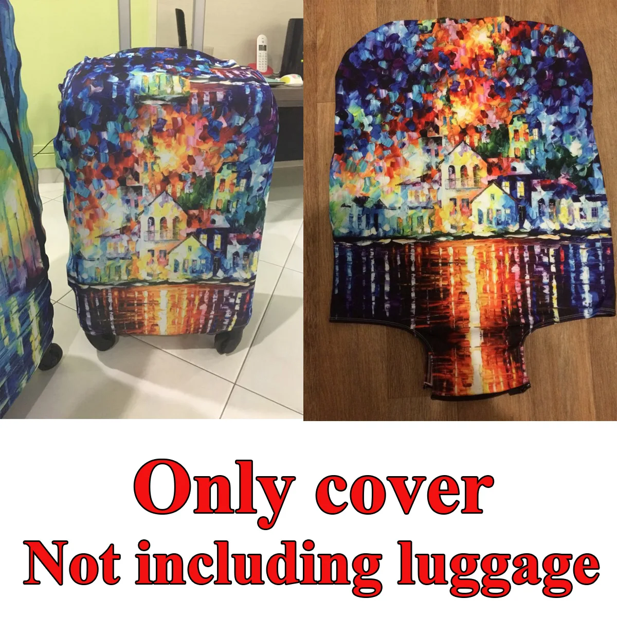 Dragon Ball чемодан защитные чехлы эластичный Saiyan Goku Vegeta багажный чехол для 18-32 дюймов Сумка для путешествий аксессуары для путешествий
