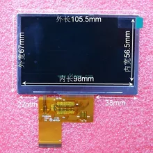 4,3 дюймовый Fpc-ftg430d06z-00 4304008 коннектор для дисплея сенсорный ЖК-экран