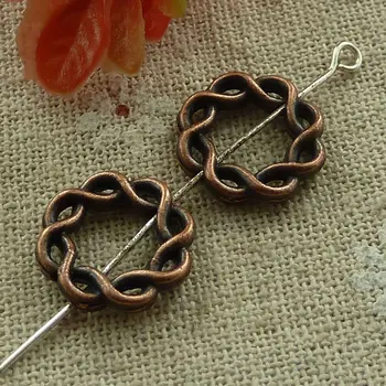 

150 pieces antique copper nice spacers 15x15mm #2893