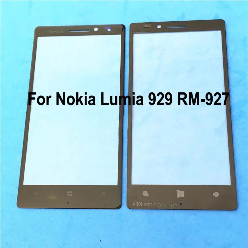 Новинка для Nokia Lumia 929 Lumia929 RM-927 передняя внешняя стеклянная линза сенсорный экран