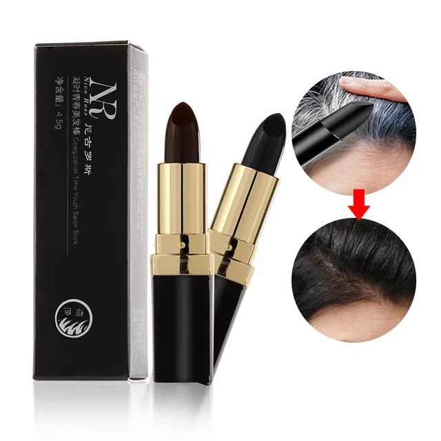 1pc Fast One time Non toxic Hair Dye Pen Hairdressing 6 Colors