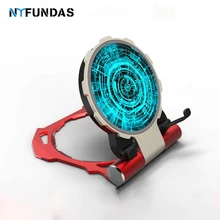 NYFundas металлическая стеклянная подставка Беспроводное зарядное устройство для samsung note 9 8 s9 s8+ быстрая зарядка для iphone XS MAX XR 8 plus X pad станция