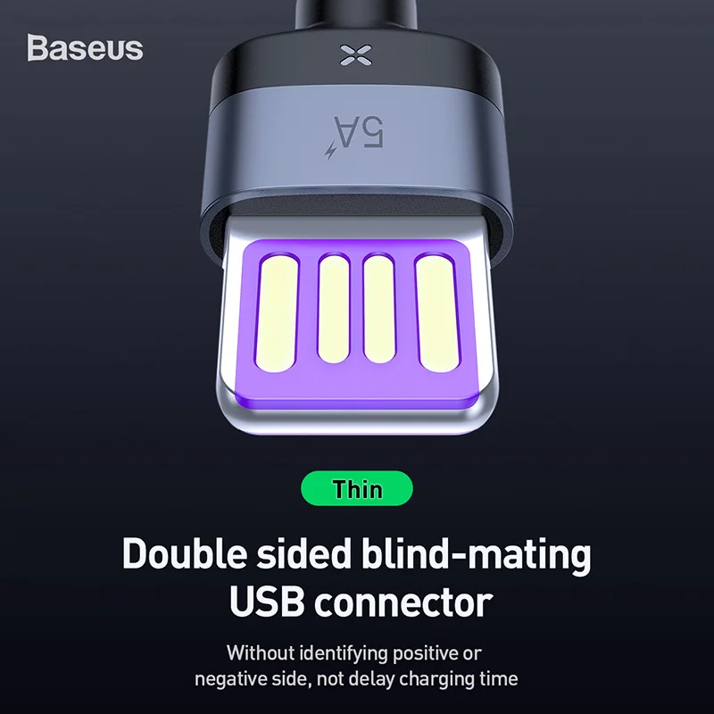 USB кабель Baseus 40 Вт Supecharge Type C для Huawei P30 Mate 20 30 Pro 5A быстрая зарядка 3 0 тип передачи