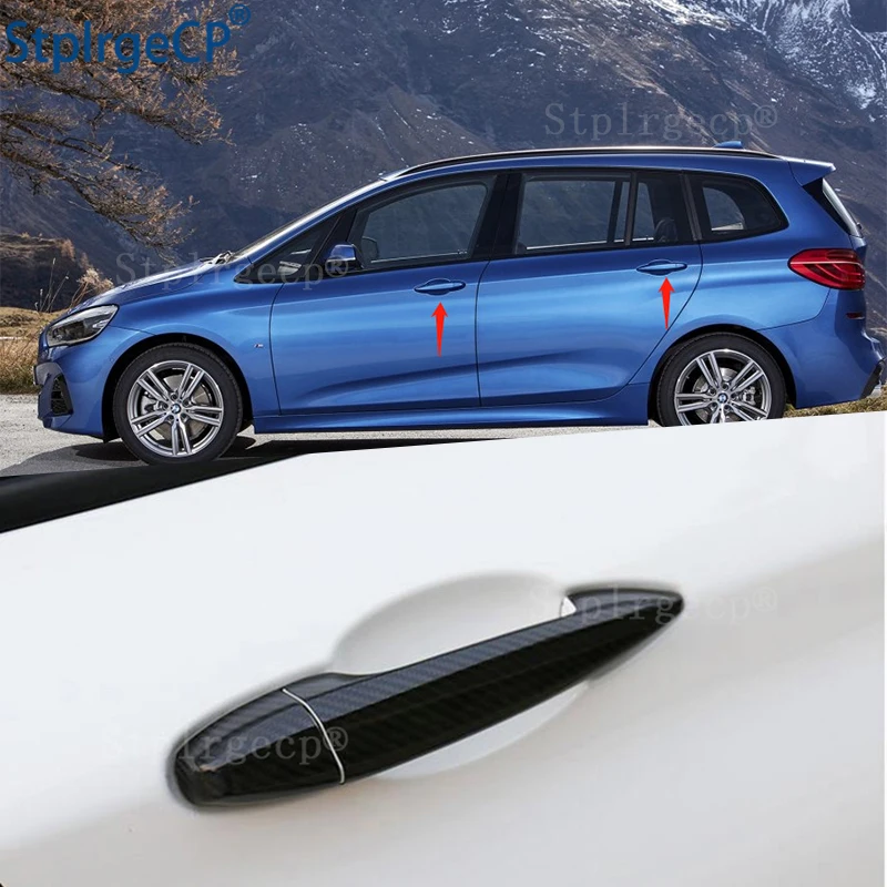 

For BMW 2 series F45 218i 220i 218d Station wagon 2015-2019 Accessories 100% real carbon fiber Auto outer door handle cover