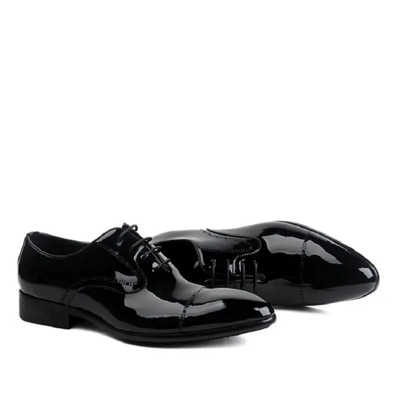 Negócios Dedo Cuir Vestem Homens Dos Pé Pontas Couro Preto Chaussures Northmarch Oxford Patente Sapatos Formal Hommes Do Se De Verdadeiros ttxTnwC4vq