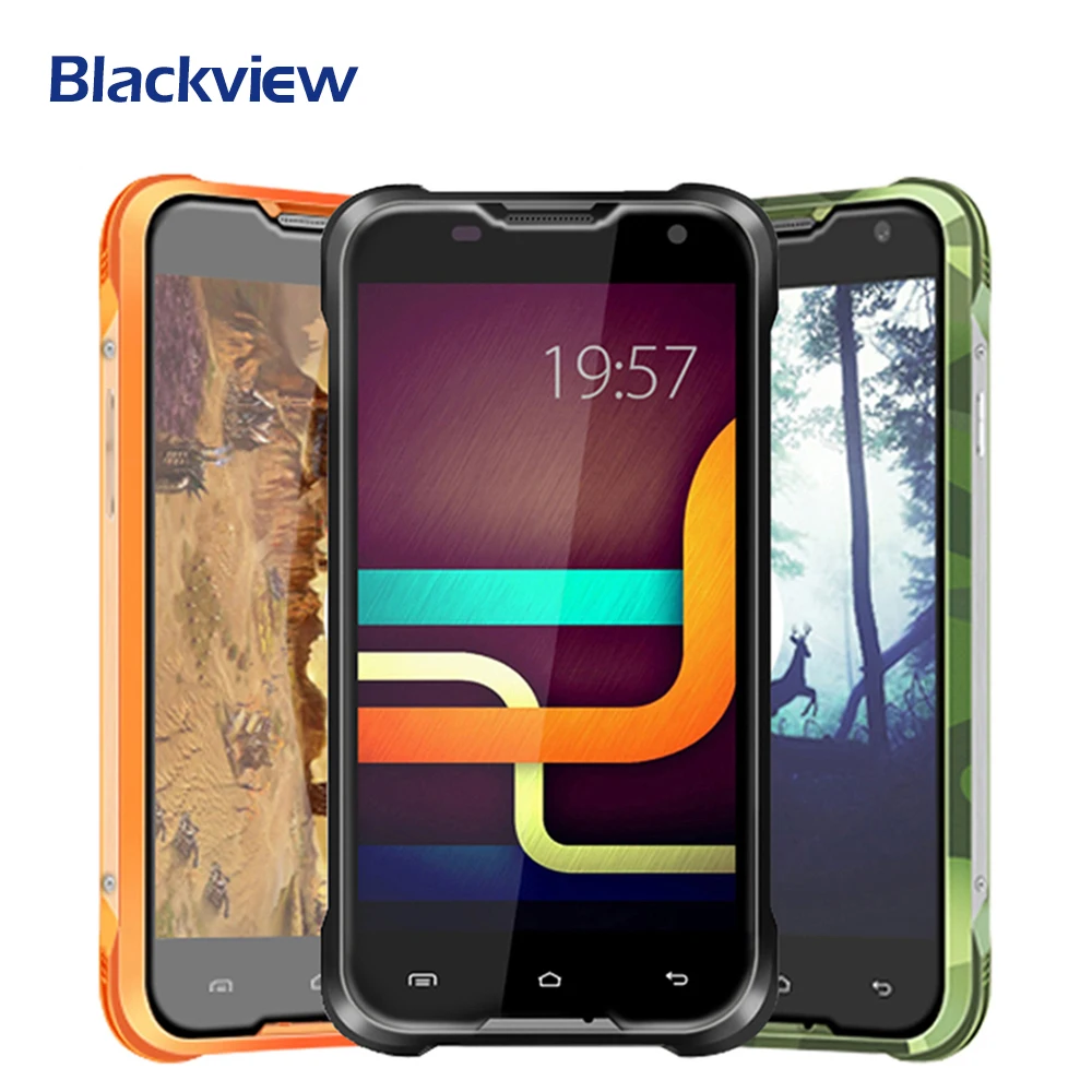 Blackview BV5000 водонепроницаемый оранжевый мобильный телефон Android 6 0 MTK6735 5 дюймов HD gps