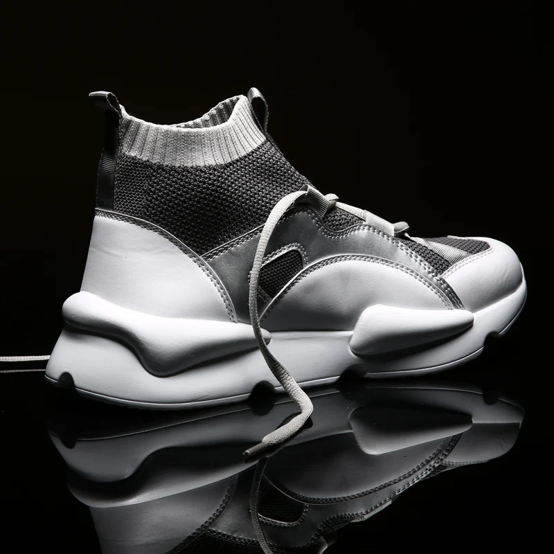 Для мужчин кроссовки удобные дышащие легкие кроссовки тенденция высокое качество спортивная Уличная обувь на плоской подошве zapatillas hombre