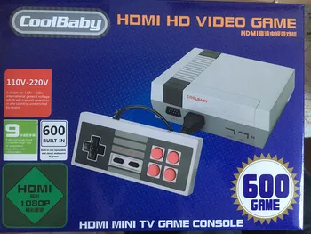 

coolboy RS-39 HDMI Out Retro Classic Game Player Family TV Video Game Consoles Childhood Built-in 600 Double handle control