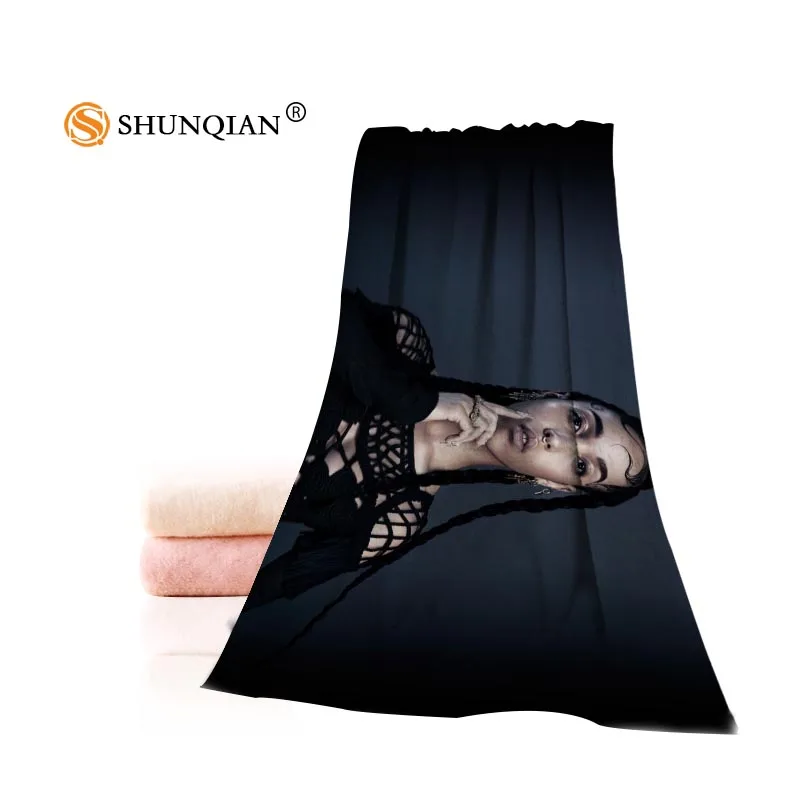 Горячее предложение на заказ FKA Twigs полотенце напечатанное хлопковое лицо/банные полотенца из микрофибры Ткань для детей, мужчин и женщин полотенце для душа s A7.24-1 - Цвет: 18