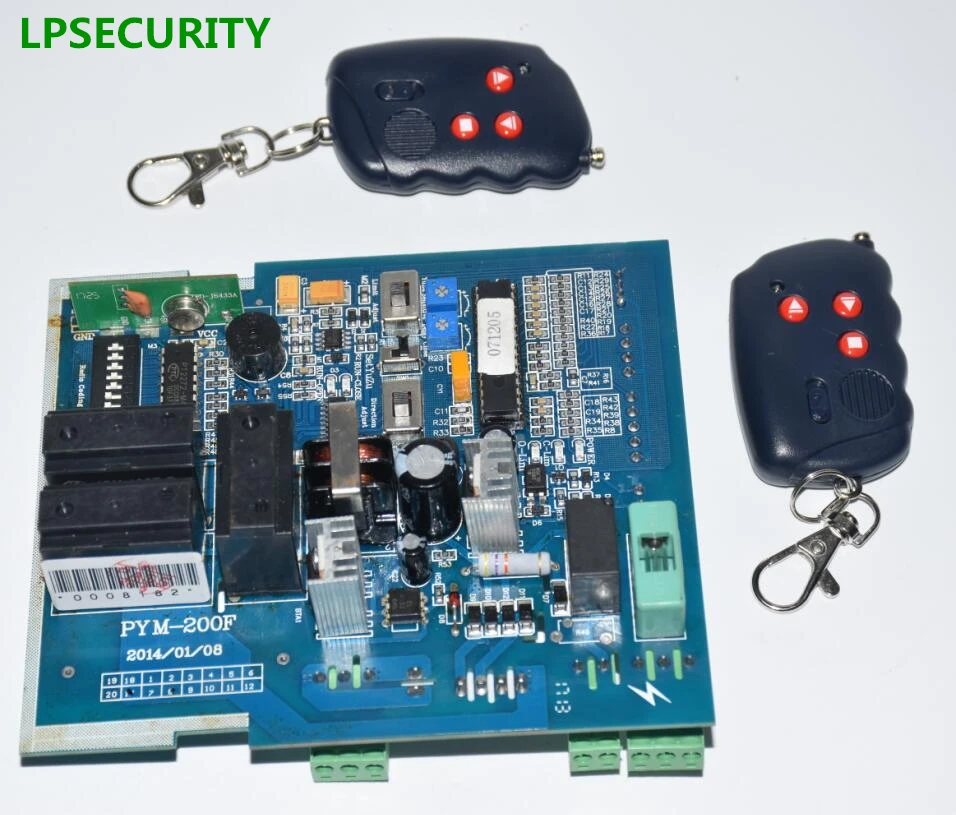 LPSECURITY circuit board pcb motherboard for 1800kg sliding gate motor(only for our motor, not working with other brand)