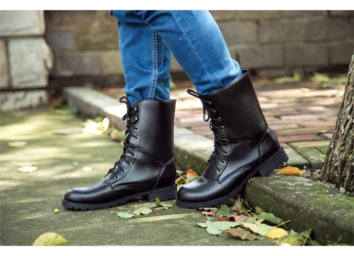 Осень-зима; высокое качество; Новое поступление; армейские ботинки; женские мотоциклетные ботинки в готическом стиле в стиле панк; женская обувь; Размеры 35-42