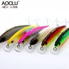 AOCLU wobblers Jerkbait 5 couleurs 9.5cm 12.3g appât dur méné manivelle leurres de pêche basse eau salée fraîche 4 # crochets VMC ► Photo 3/6