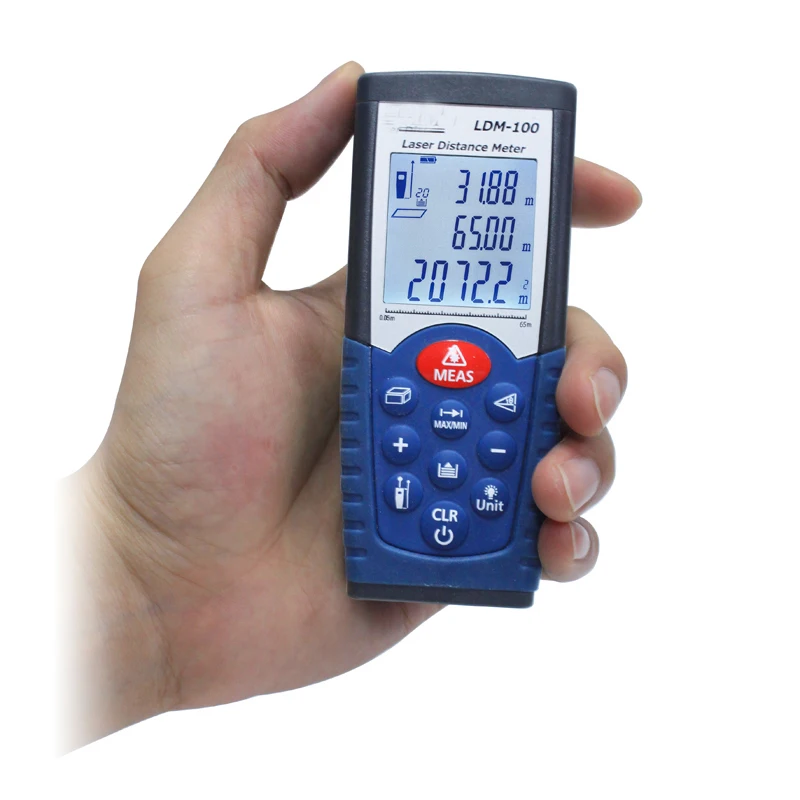 laser rangefinder distance measurer 65m laser distance meter Distance area volume measuring tool