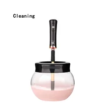 

Electric Makeup Brush Cleaner and Dryer Machine with Strong Motor and Spinner Automatic Centrifugal Handheld Device for All Size