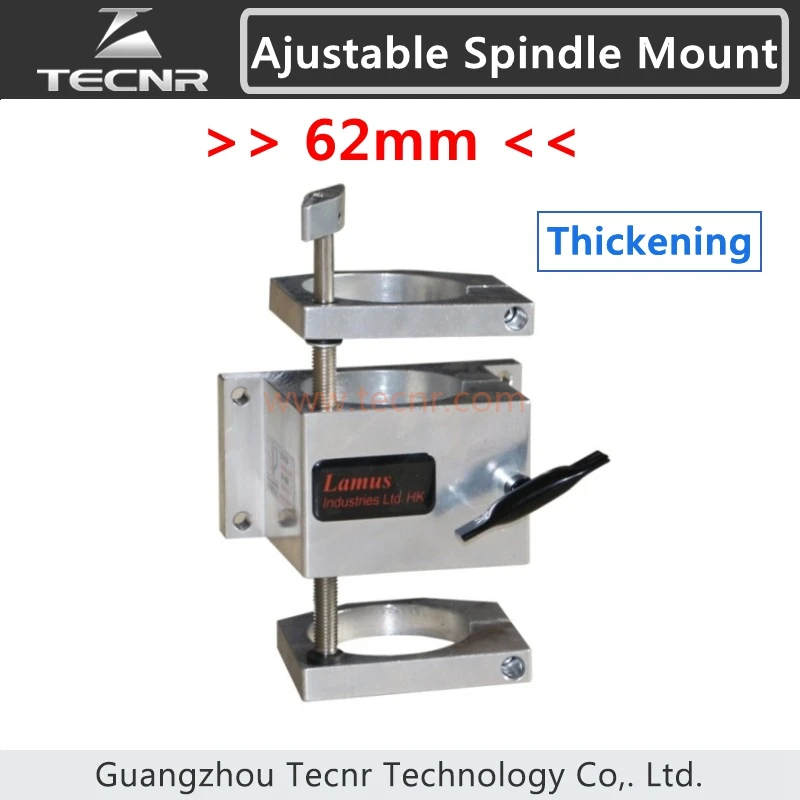 

Adjustable Spindle Motor clamp Mount 62MM for 800W Water Cooled Spindle Motor