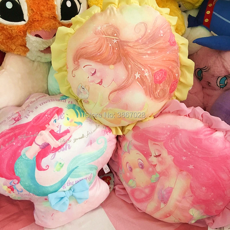 Русалочка Ариэль принцесса колокол Плюшевые подушки мягкие игрушки для детей Подарки