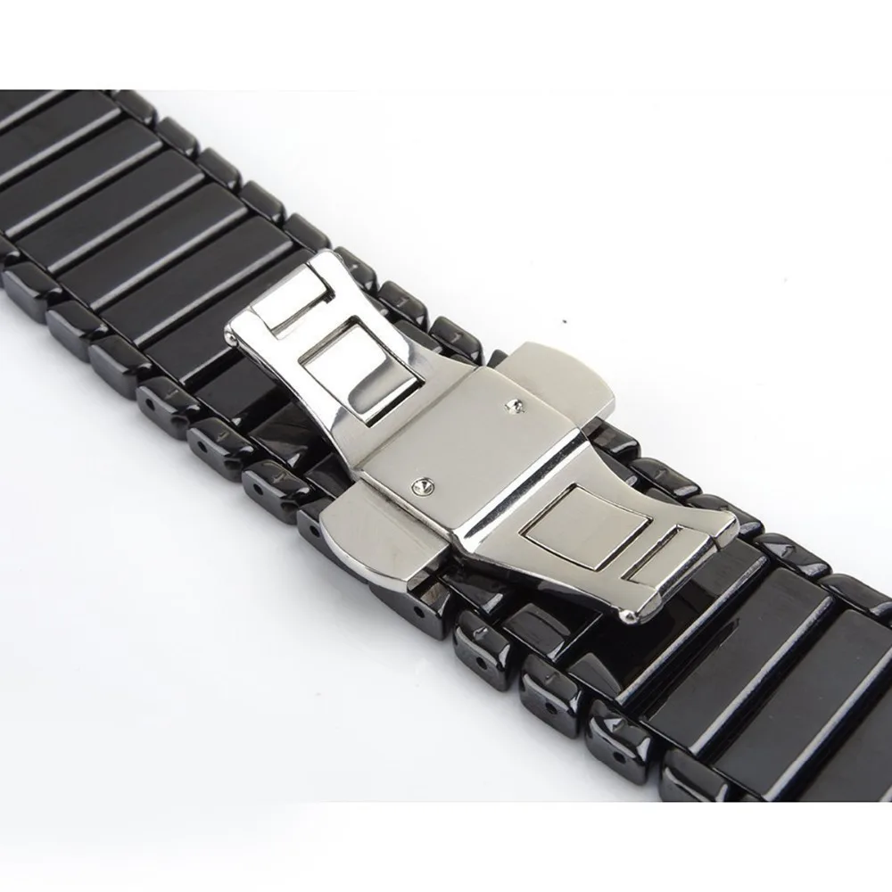 Ремешок керамический для Apple Watch Band 42 мм/38 мм звеньевой браслет iwatch i series 5 4 3 2