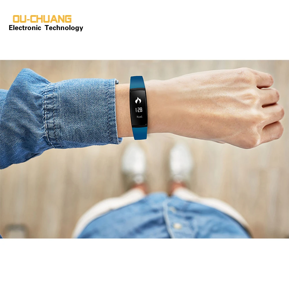 V07 крови Давление часы браслет монитор Cardiaco Relogios Montre кардио трекер IP67 Smart Watch Sport