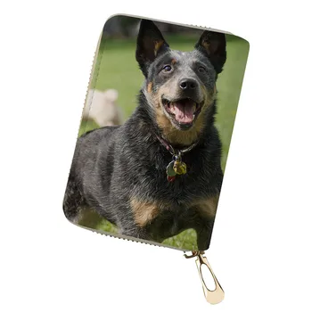 

Travel Passport Cover Wallet 3D Australian Cattle Dog Credit Card Dog Lover Package ID Card Holder Storage Organizer Money Bag