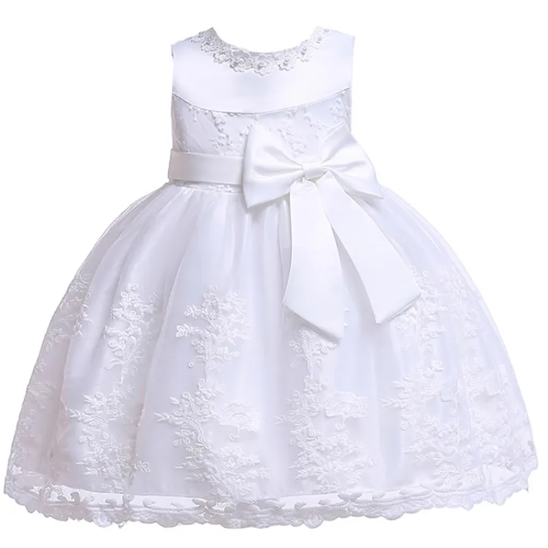 Кружевное фатиновое платье для вечеринки, одежда для девочек Детская летняя одежда Платья принцессы для дня рождения, для детей от 6 до 24 месяцев, 1 год, snewborn
