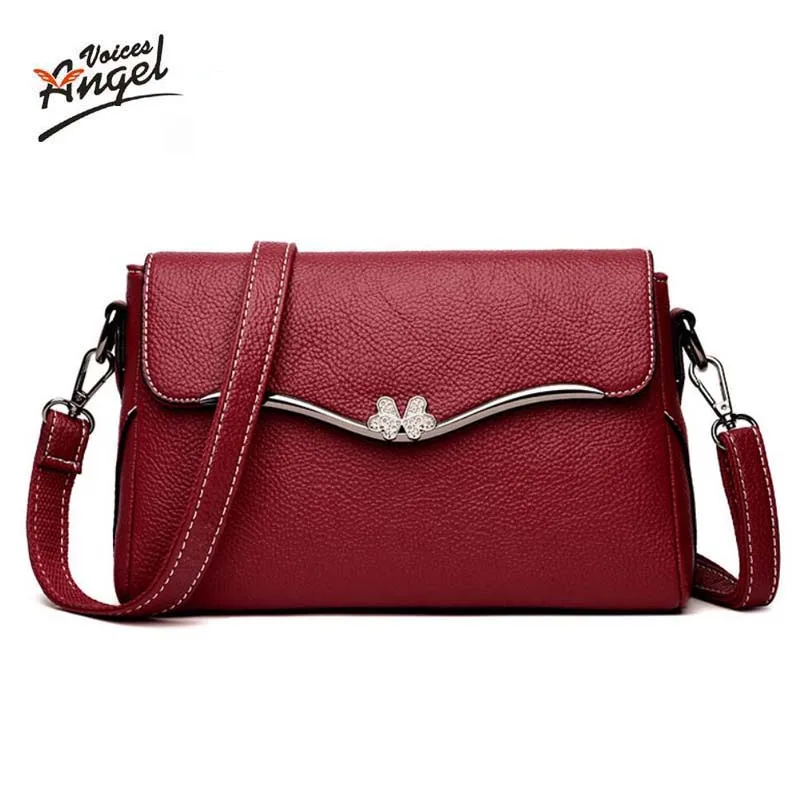 

Women Crossbody Shoulder Bag Fashion Genuine Leather Handbag Clutch Bag Ladies Tote Purse Butterfly Messenger Bags Bolsos