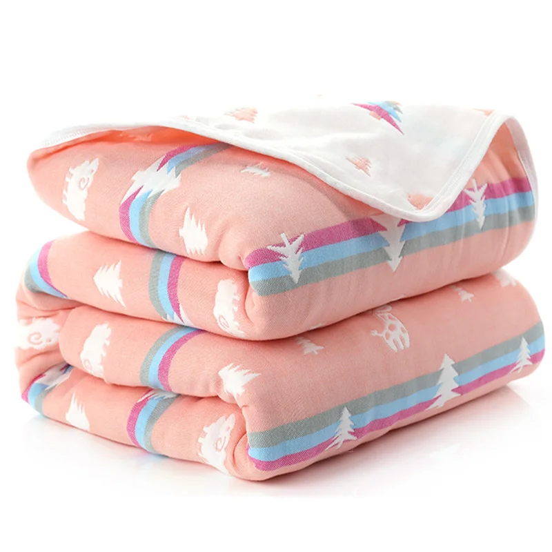 6 camadas grosso recém-nascido swaddle swaddle bebê