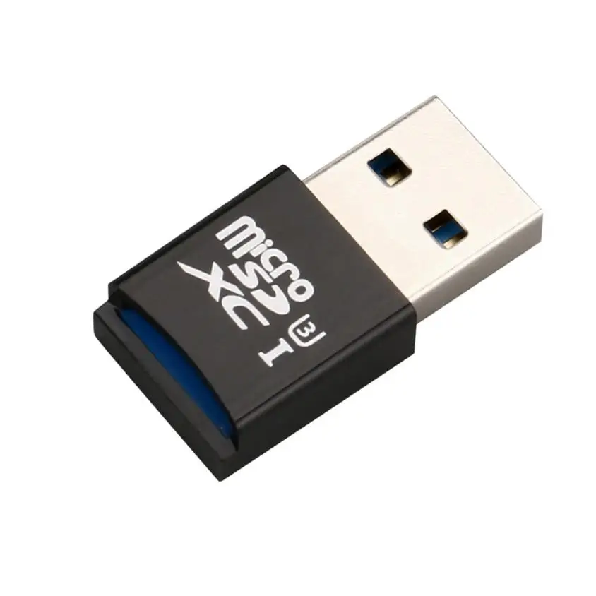 Высокоскоростной мини USB 2,0 Micro SD TF T-flash считыватель карт памяти адаптер l0718 #2