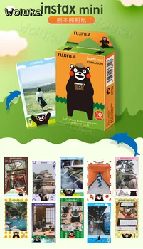 

10-50 sheets F cartoon Instax Mini 9/8/7c/7s/25/70/90 Film Instant Photo Paper Universal three-inch film colourful CD50 T06