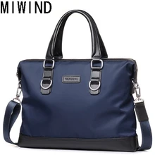 MIWIND Мужские портфели, сумки, Оксфорд, повседневная сумка через плечо, деловая сумка-мессенджер, мужская сумка для хранения файлов, портфели yf1208