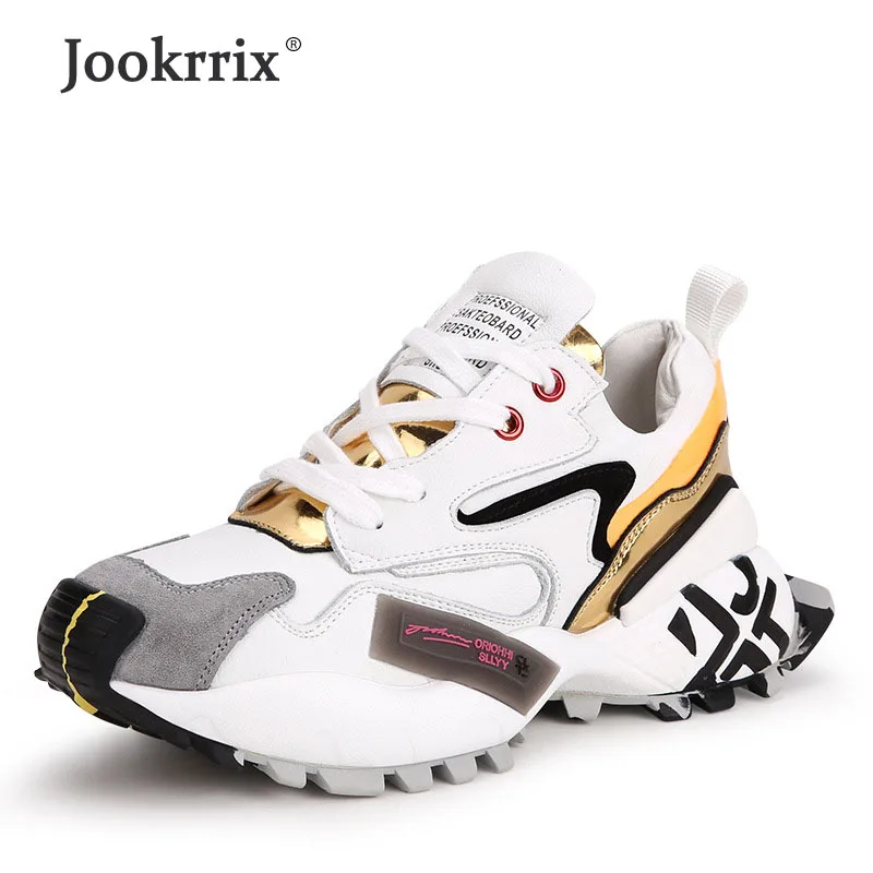 Jookrrix 2019 Женская удобная обувь из натуральной кожи женская брендовая