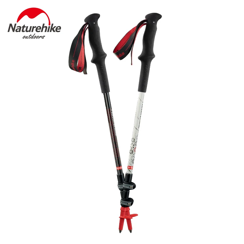 Палка для ходьбы Naturehike из углеродного волокна и алюминиевого сплава легкая палка