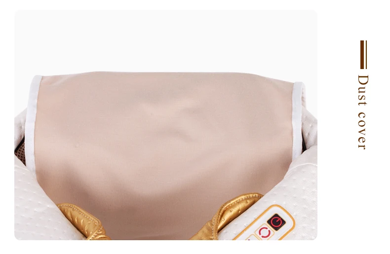 Electric Shiatsu Back Neck Shoulder Leg Body Spa Jade Massage Infrared Heating Kneading Massager Pillow Pain Relief Massageador 12