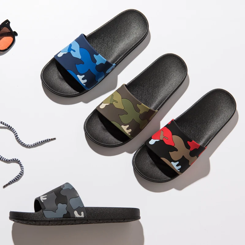 ASIFN Men's Slippers Flip Flops Camo Casual Slides Men Shoes Non-slip Beach Shoes Summer Sandals 4 Colors Zapatos Hombre ASIFN Men's Slippers Flip Flops Camo Casual Slides Men Shoes Non-slip Beach Shoes Summer Sandals 4 Colors Zapatos Hombre
