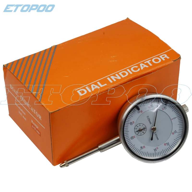 

Dial Indicator 0-25mm 0-30mm /0.01mm With Lug Back Measurement Dial Gauge Micrometer Precision Tools
