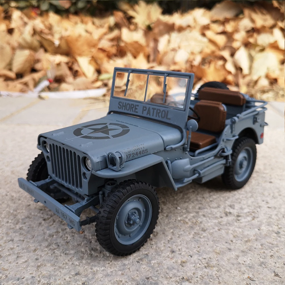 

Scale 1:18Alloy Pull Back Toy Vehicles jeep Sjeep Car Model Of Children's Toy Cars Original Authorized Authentic Kids Toys