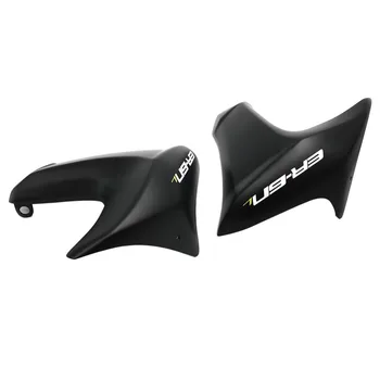 

Motoparty Fairings Injection For Kawasaki ER6N 2012 2013 2014 2015 COVER left & right Black painted Side Radiator Cover Panel