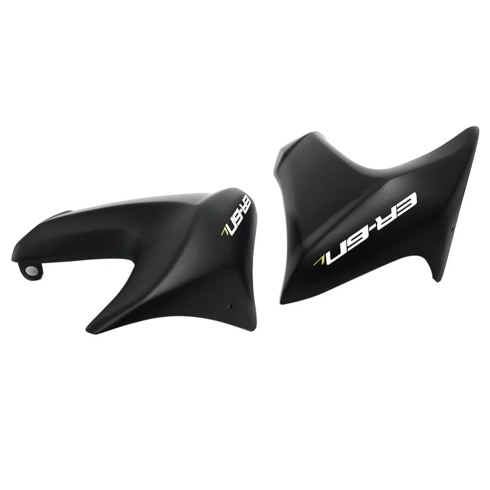 Motoparty обтекатели впрыска для Kawasaki ER6N 2012 2013 2014 2015 Крышка левая и правая черная