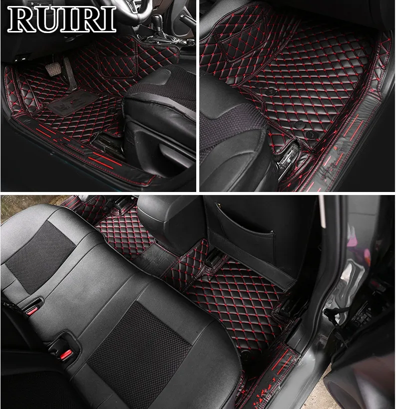 Best quality mats! Special car floor mats for Mazda 3 2018 waterproof