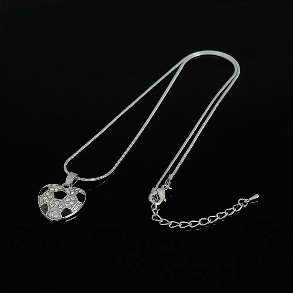 Dawapara Хрустальная подвеска для футбола мужские ювелирные изделия колье|jewelry