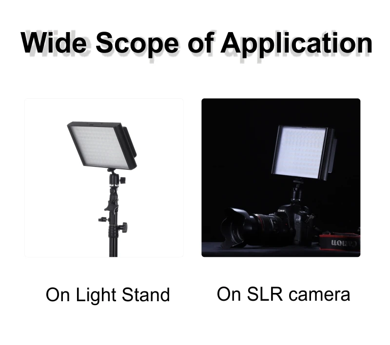 en lampe til fotografering førte lyset fotografering belysning videokamera lys studie falcon øjne luz selfie lys fotograf godox yongnuo nanguang