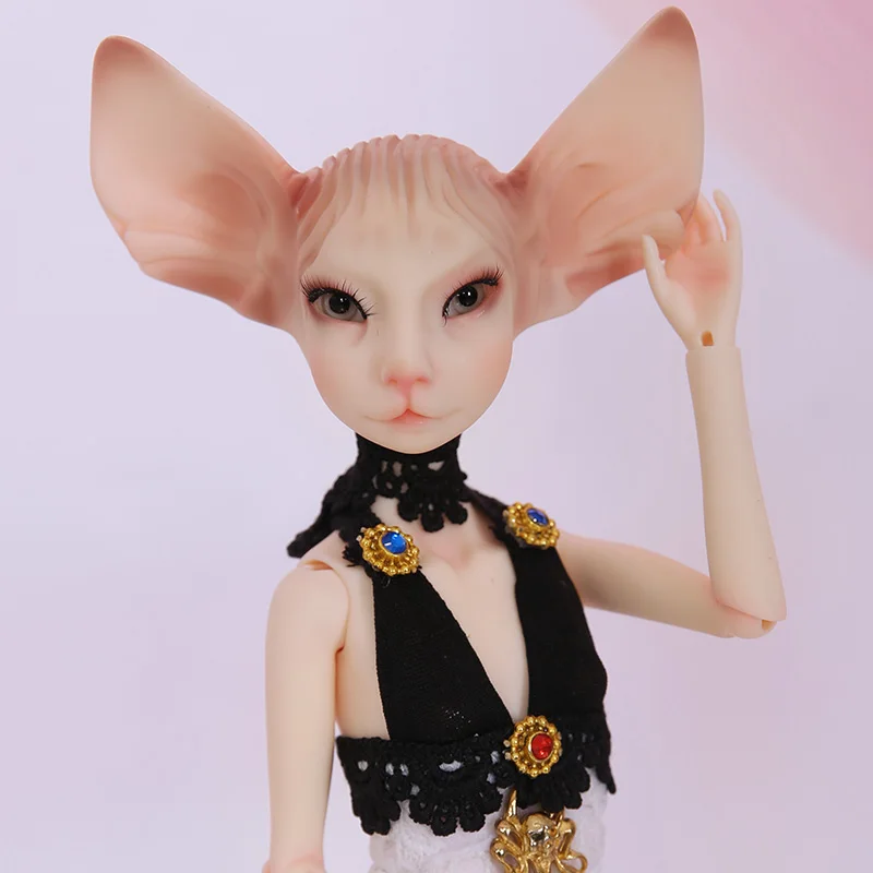 BJD куклы Lillycat Constantine кремовый/Кот Сфинкс/NobleA Radicelle полимерные фигурки 1/4 голые