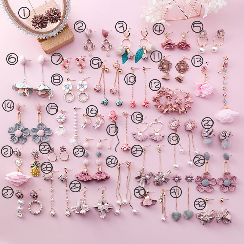 Trendy Japanese-Korean Style Earrings