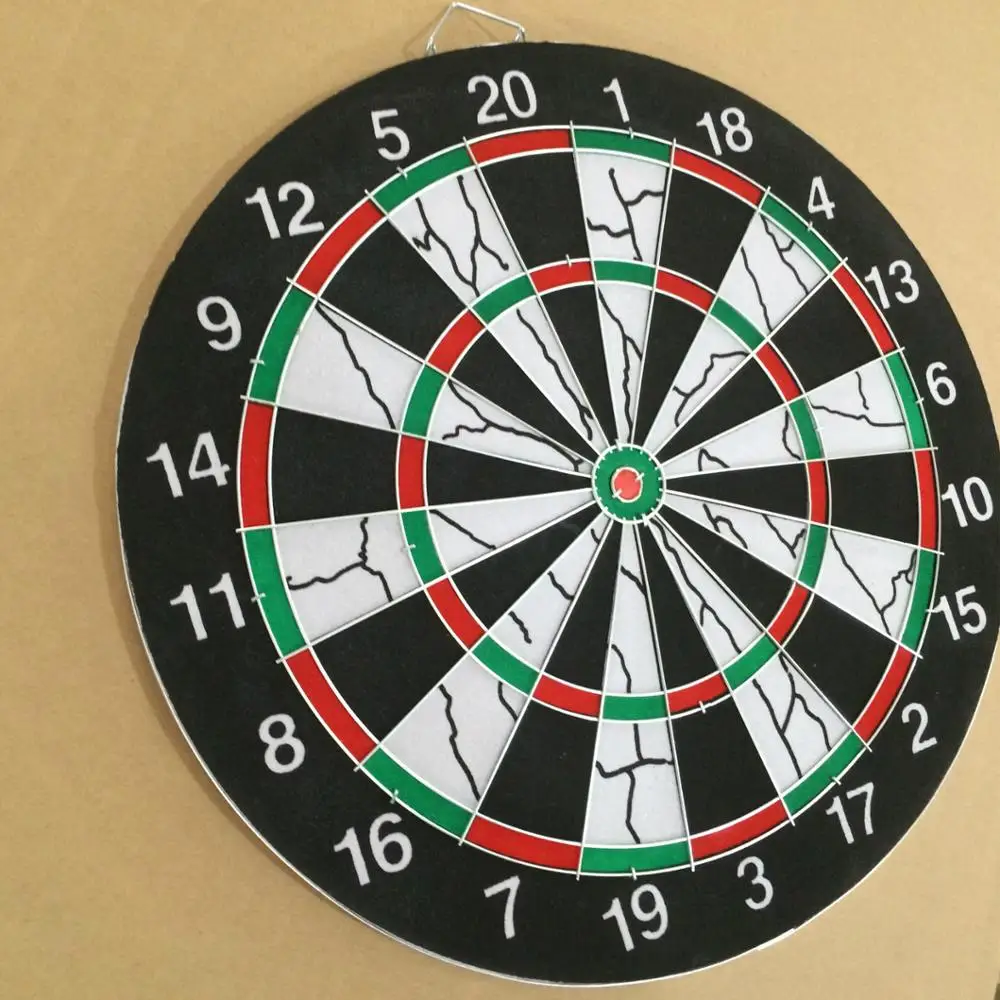 Special Darts Disc 15 Inch Darts Boards with 6 Pcs Needle Darts Double-sided Flocking Dart Board Professional Suit E Special Darts Disc 15 Inch Darts Boards with 6 Pcs Needle Darts Double-sided Flocking Dart Board Professional Suit E