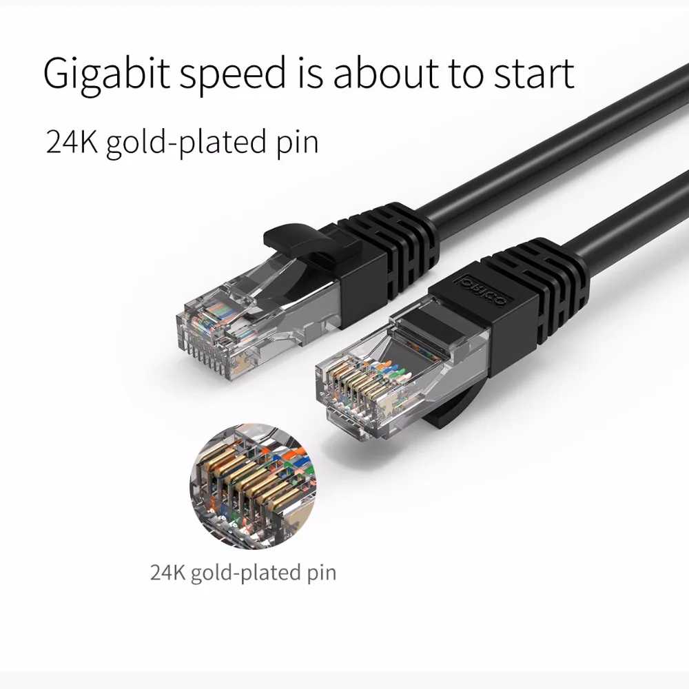 ORICO Ethernet кабель Cat6 Lan CAT6 RJ45 250 МГц 1000 Мбит/с сетевой для ПК роутера ноутбука Ethernet| |
