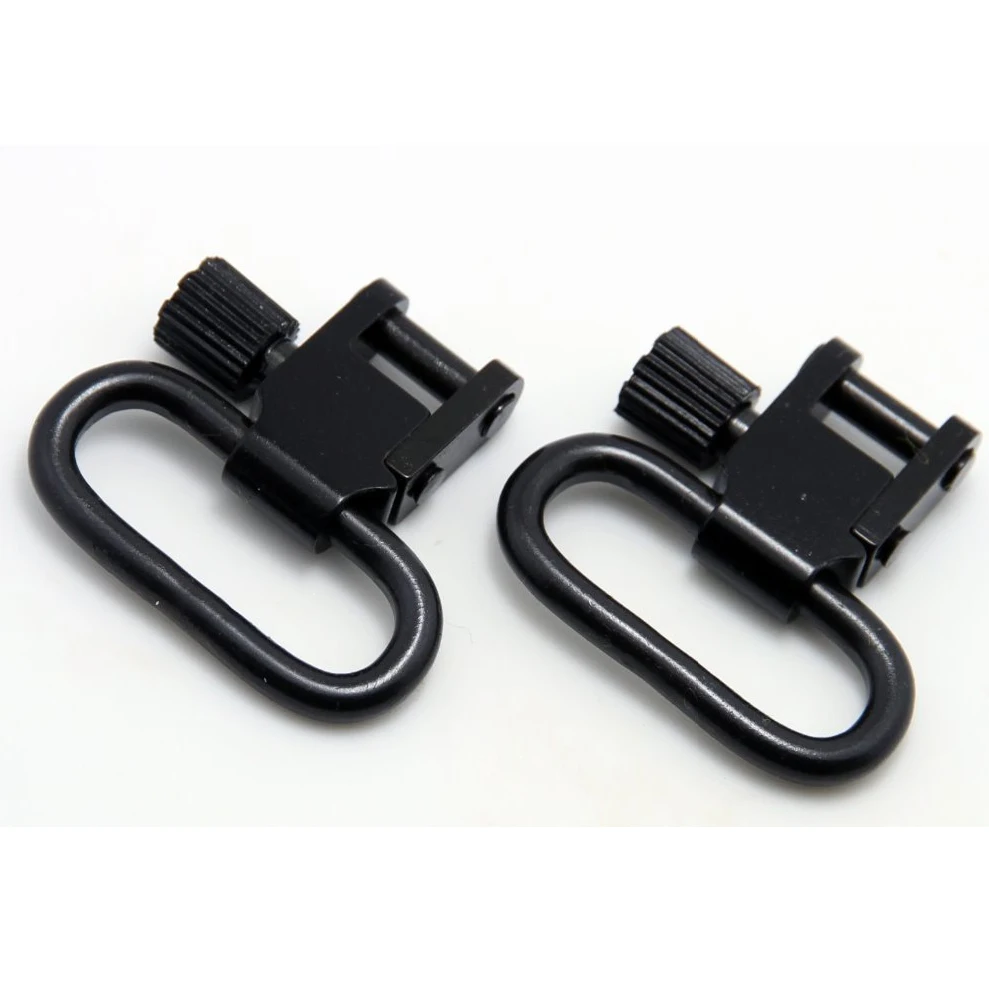 Gun / Rifle Sling Swivel Set (2 Pcs) For 1.25" inch Gun Sling Swivels