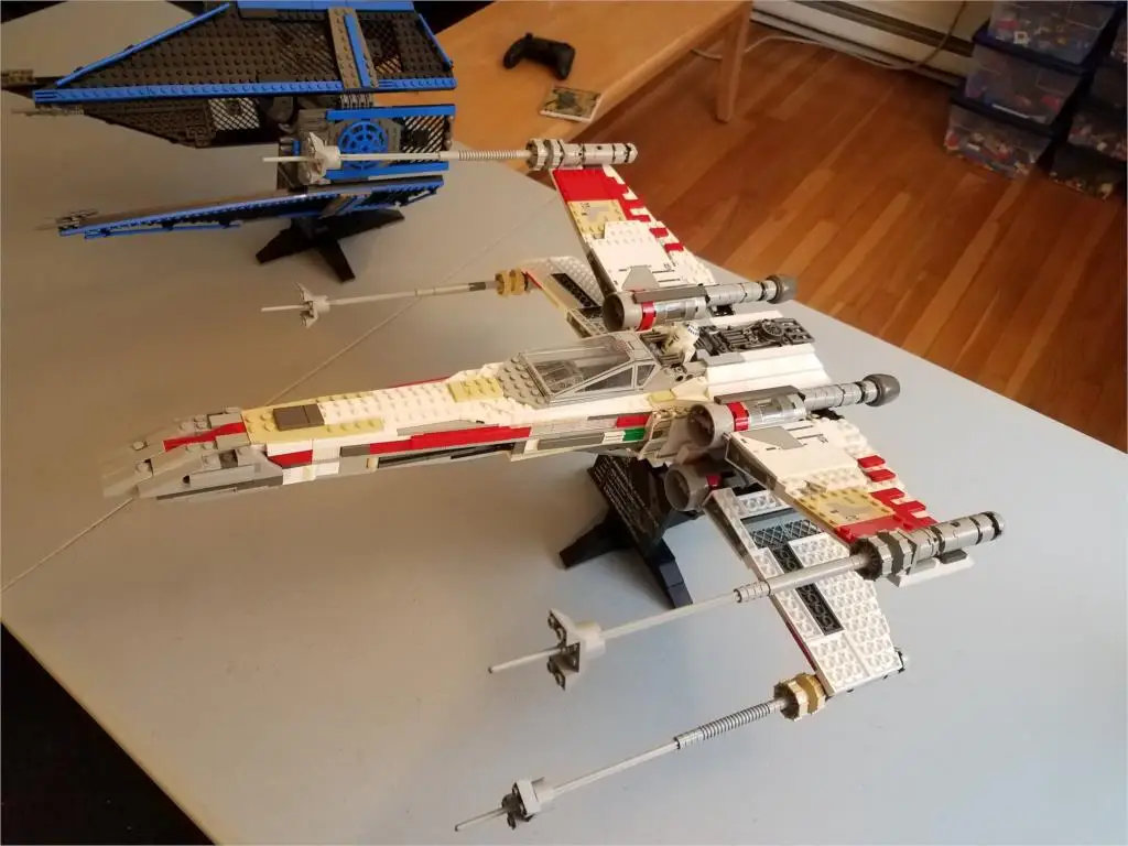 LP 05044 Ограниченная серия TIE Interceptor 05039 Five X Starfighter wing строительные блоки кирпичи LPings