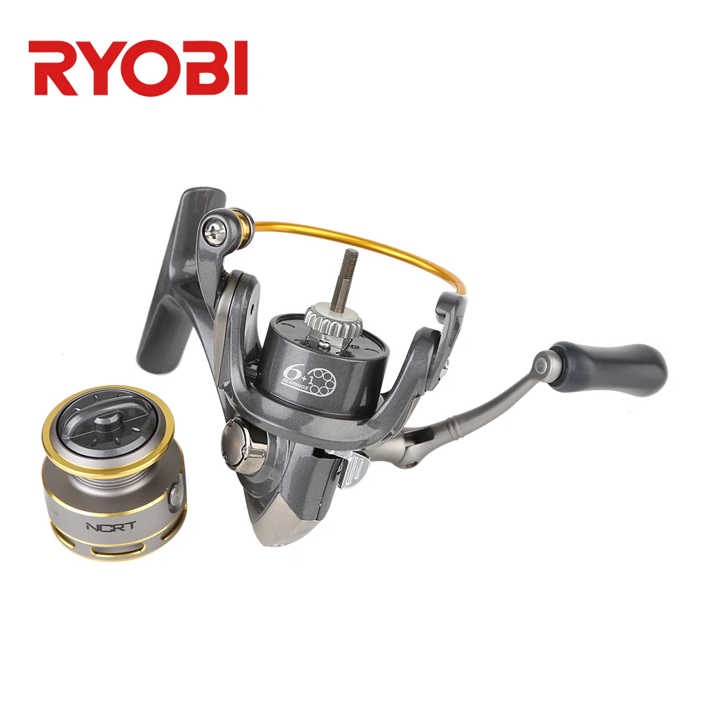 RYOBI SPIRITUAL-DX 500/800 происхождения 7 шариковая несущая Катушка 5,2: 1 скорость алюминиевый корпус правая левая рука обмен катушки для подледной рыбалки