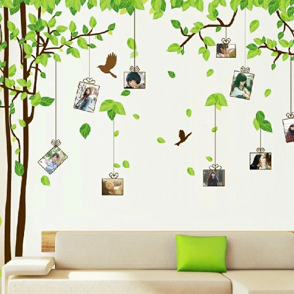 diy wall stickers the forest of memory photos design decal mural wall sticker home office living